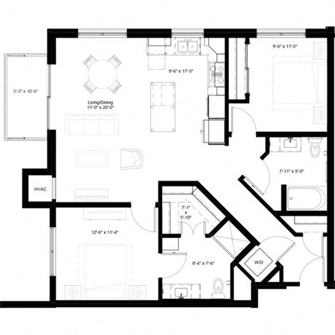 6200 Penn Ave. S Studio-3 Beds Apartment for Rent - Photo Gallery 34